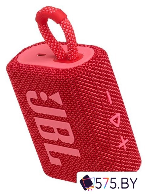 Беспроводная колонка JBL Go 3 (красный) в магазине 575.by