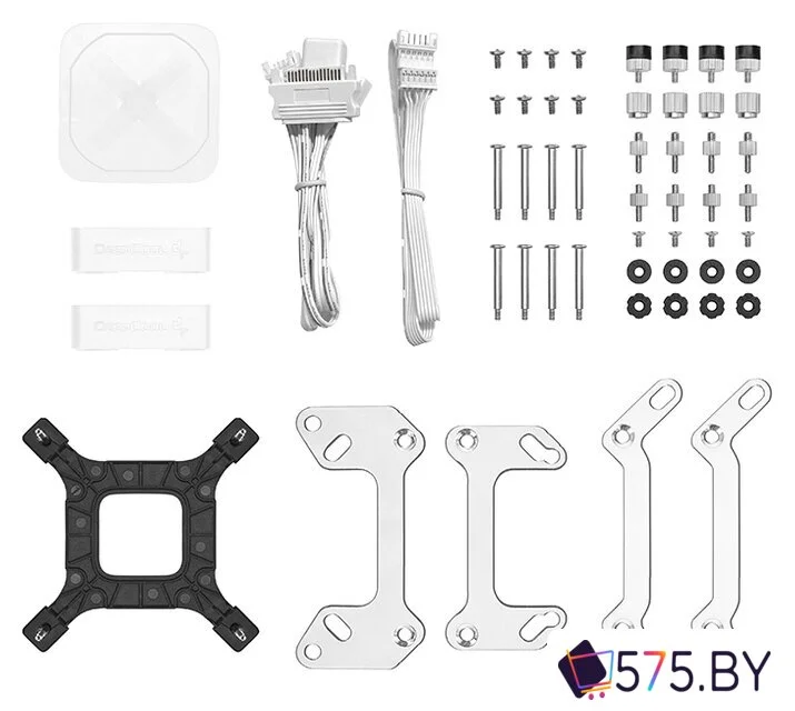 Система жидкостного охлаждения для процессора DeepCool LS520 WH R-LS520-WHAMNT-G-1 в магазине 575.by