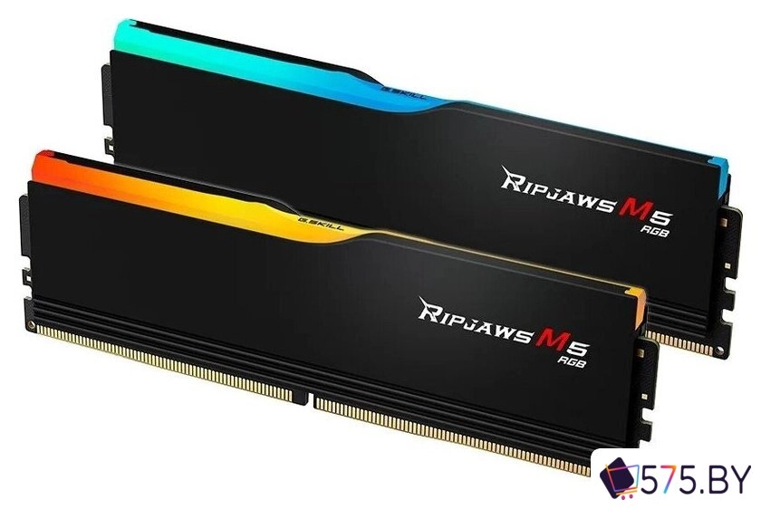 Оперативная память G.Skill Ripjaws M5 RGB 2x48ГБ DDR5 5200 МГц F5-5200J4040A48GX2-RM5RK в магазине 575.by