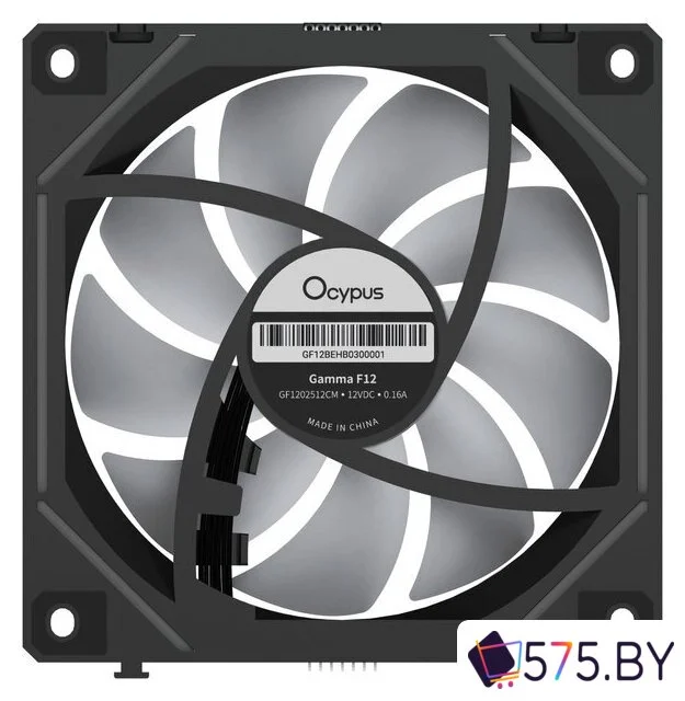 Комплект вентиляторов для корпуса Ocypus Gamma F12 Uni BK ARGB Reverse Blade 3IN1 в магазине 575.by