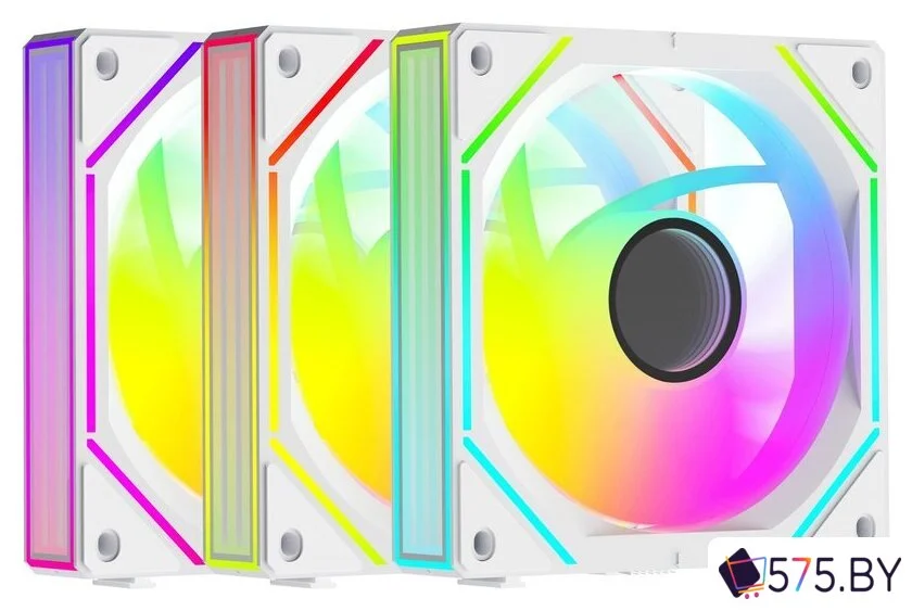 Комплект вентиляторов для корпуса Ocypus Gamma F12 Uni WH ARGB Reverse Blade 3IN1 в магазине 575.by