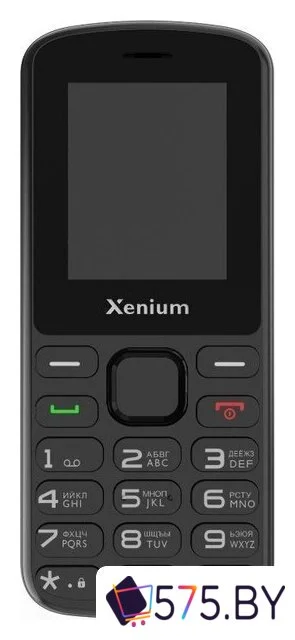 Кнопочный телефон Xenium X170 (черный)