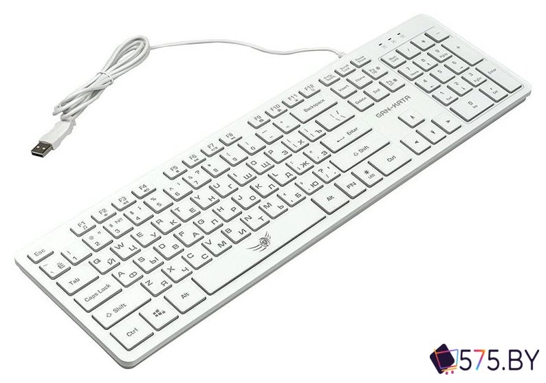 Клавиатура Dialog Gan-Kata KGK-17U (белый) в магазине 575.by