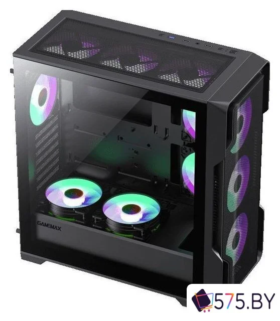 Корпус GameMax Siege (черный) в магазине 575.by