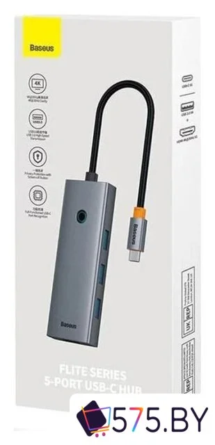 Док-станция Baseus Flite Series 4-Port USB-C Hub B00052809813-00 в магазине 575.by