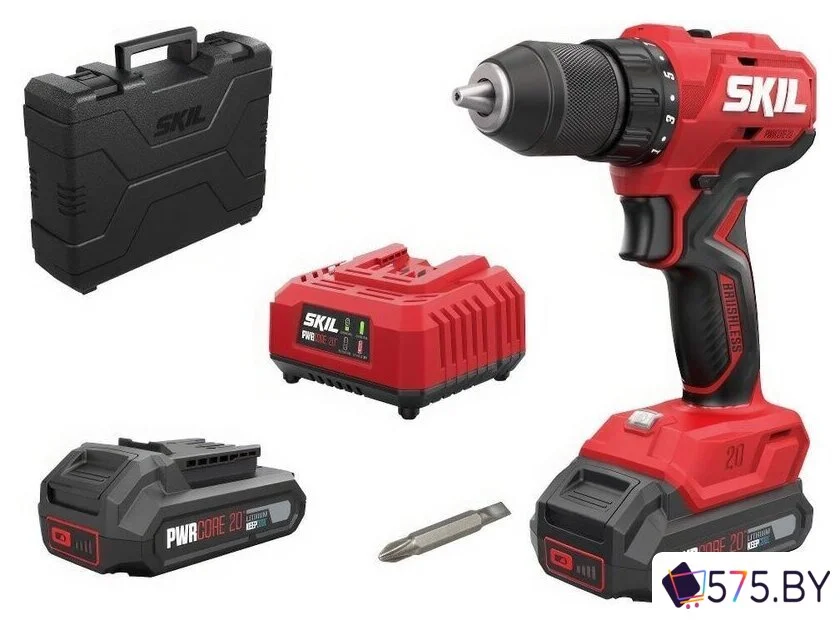 Дрель-шуруповерт Skil DL6280SE20 (с 2-мя АКБ, кейс) в магазине 575.by