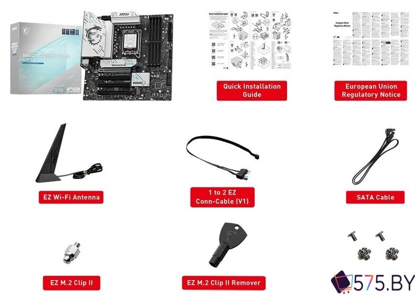 Материнская плата MSI B860M Gaming Plus WiFi в магазине 575.by