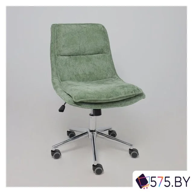 Офисное кресло AksHome Lola (зеленая рогожка GY91-14/хром) в магазине 575.by