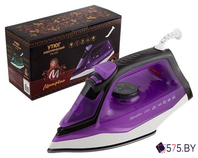 Утюг Матрена MA-045 (фиолетовый) в магазине 575.by