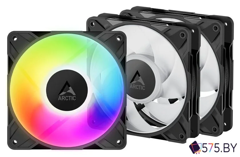 Комплект вентиляторов для корпуса Arctic P12 Pro A-RGB 3 Pack ACFAN00310A в магазине 575.by