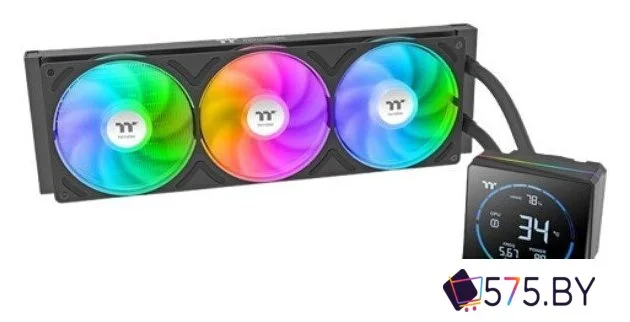 Система жидкостного охлаждения для процессора Thermaltake TH360-S V3 ARGB Sync CL-W470-PL12SW-A в магазине 575.by