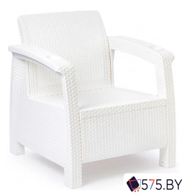 Кресло Альтернатива Ротанг-плюс М8417 (белый) в магазине 575.by