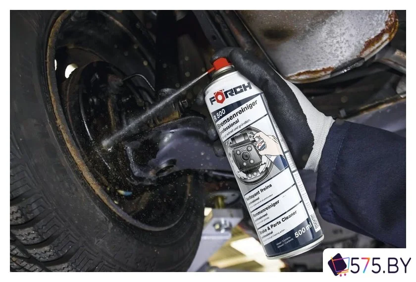 Смазки, пасты и очистители для механических, электрических узлов FORCH Очиститель тормозов R500 Профессионал 500мл 61100913 в магазине 575.by