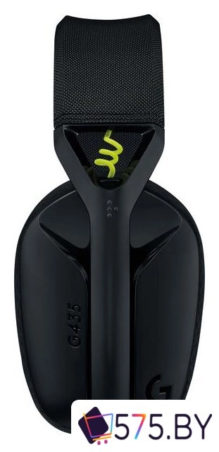 Наушники Logitech G435 Lightspeed (черный/неоновый желтый) в магазине 575.by