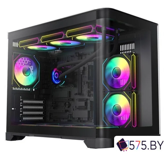 Корпус GameMax HYPE-M BK (черный) в магазине 575.by