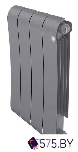 Биметаллический радиатор Royal Thermo Infinity 500 Silver Satin (4 секции) в магазине 575.by