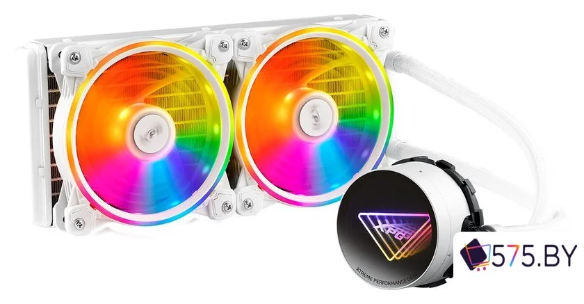 Система жидкостного охлаждения для процессора ADATA XPG Levante X 240 (белый) в магазине 575.by