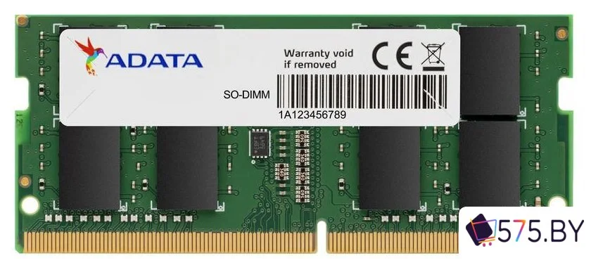 Оперативная память ADATA Premier 16GB DDR4 SODIMM PC4-21300 AD4S266616G19-SGN в магазине 575.by