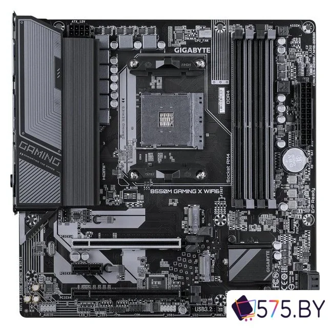 Материнская плата Gigabyte B550M Gaming X WiFi6 в магазине 575.by