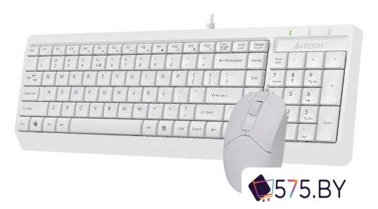 Офисный набор A4Tech Fstyler F1512 (белый) в магазине 575.by