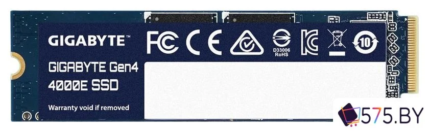 SSD Gigabyte Gen4 4000E SSD 500GB G440E500G в магазине 575.by