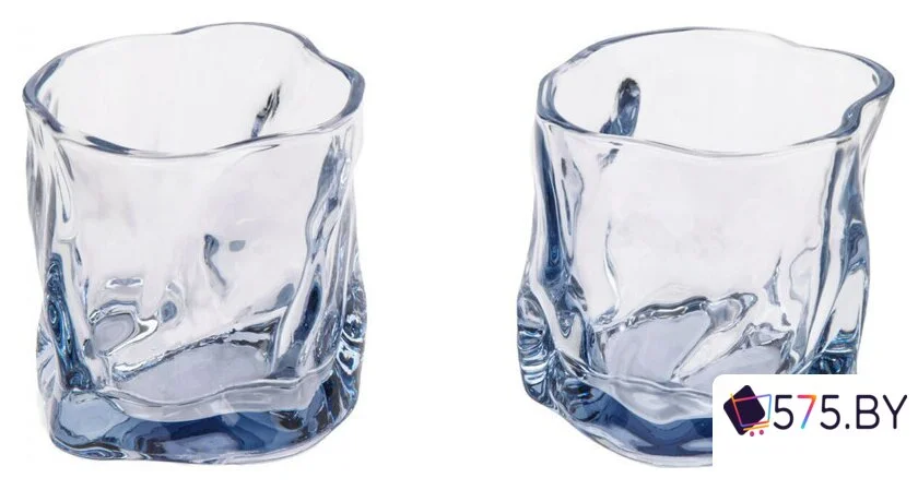 Набор стаканов для воды и напитков Perfecto Linea Ice Rock Blue 31-290200 в магазине 575.by