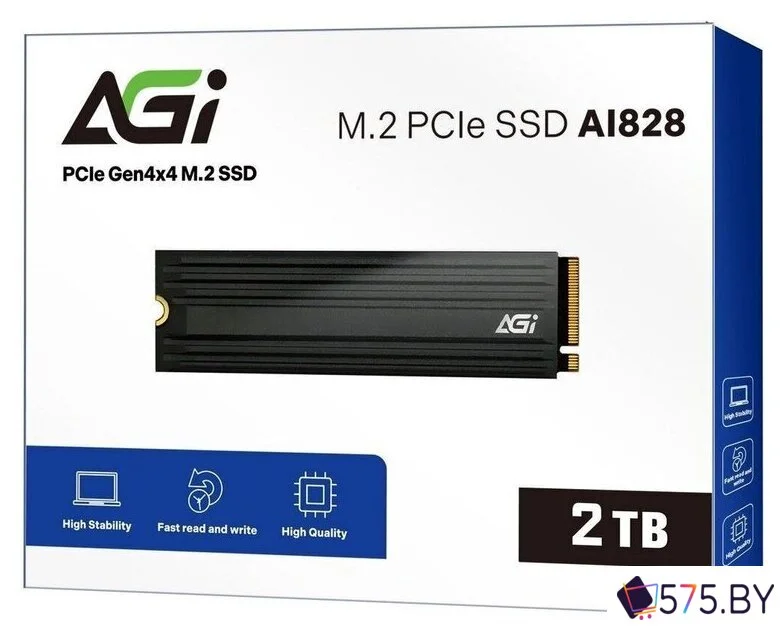 SSD AGI AI828 2TB AGI2T0G44AI828 в магазине 575.by