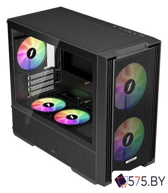 Корпус 1stPlayer AU6 ARGB (черный) в магазине 575.by