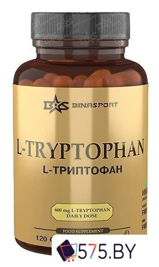 L-триптофан Binasport 300мг (120 капсул) в магазине 575.by