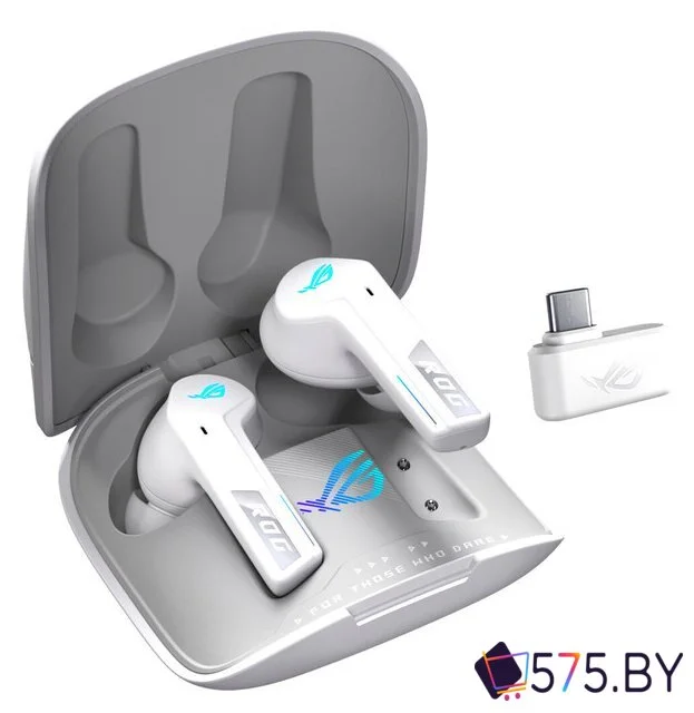 Наушники ASUS ROG Cetra True Wireless SpeedNova Moonlight White в магазине 575.by