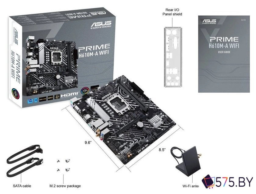Материнская плата ASUS Prime H610M-A WiFi в магазине 575.by
