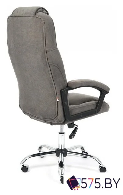 Офисное кресло TetChair Bergamo флок (хром/серый 29) в магазине 575.by