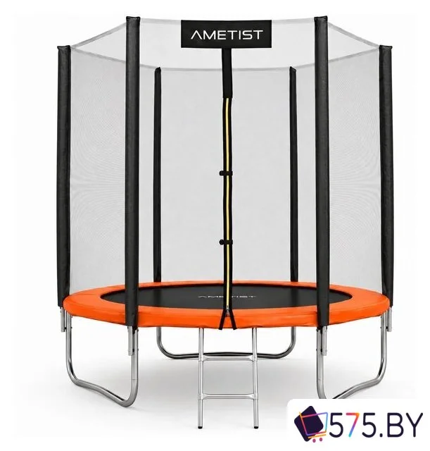 Батут AMETIST Outside D252-08FT (синий/оранжевый) в магазине 575.by