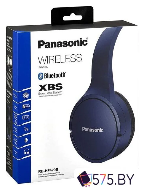Наушники Panasonic RB-HF420BGE-A в магазине 575.by