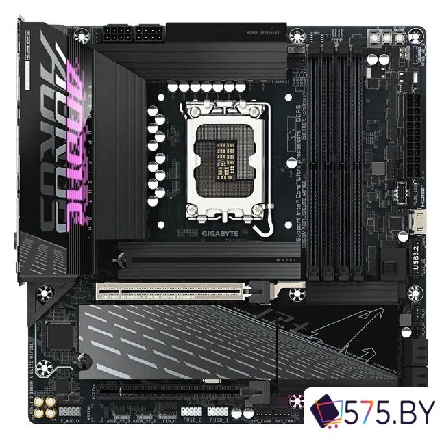 Материнская плата Gigabyte B860M Aorus Elite WiFi6E в магазине 575.by