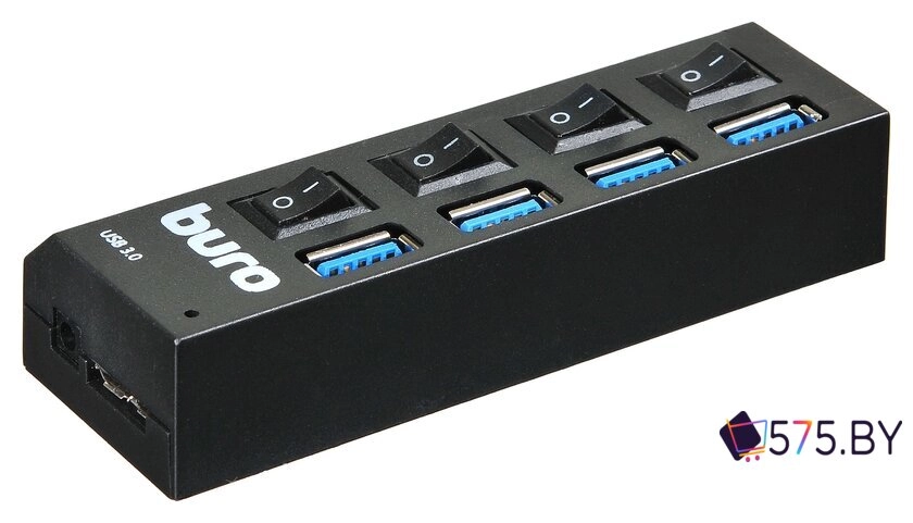 USB-хаб Buro BU-HUB4-U3.0-L в магазине 575.by