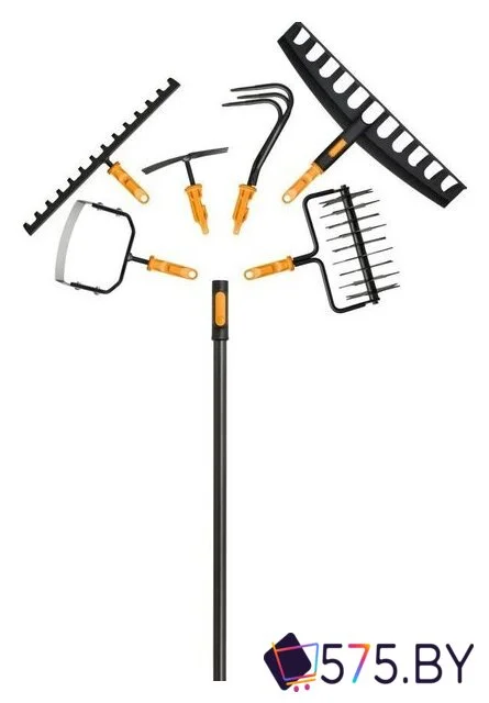 Грабли зубчатые Fiskars 1080677 в магазине 575.by