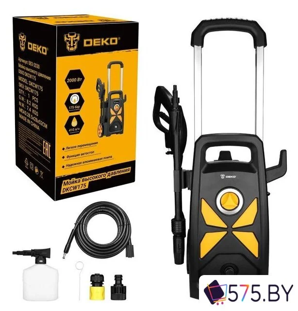 Мойка высокого давления Deko DKCW175 083-2030 в магазине 575.by