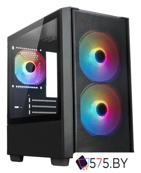Корпус XASTRA A400M 3FRGB (черный) в магазине 575.by