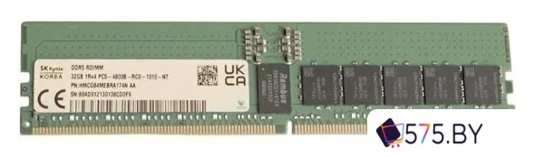 Оперативная память Hynix 32ГБ DDR5 4800 МГц HMCG84MEBRA174N в магазине 575.by