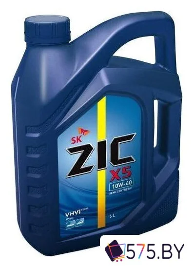 Моторное масло ZIC X5 Diesel 10W-40 6л в магазине 575.by