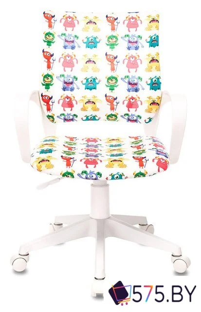 Офисное кресло Бюрократ Burokids 1W 1687096 (белый/пластик белый) в магазине 575.by