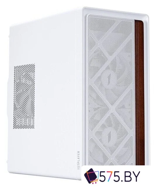 Корпус 1stPlayer WD1 WD1-WH-3F-W (белый) в магазине 575.by