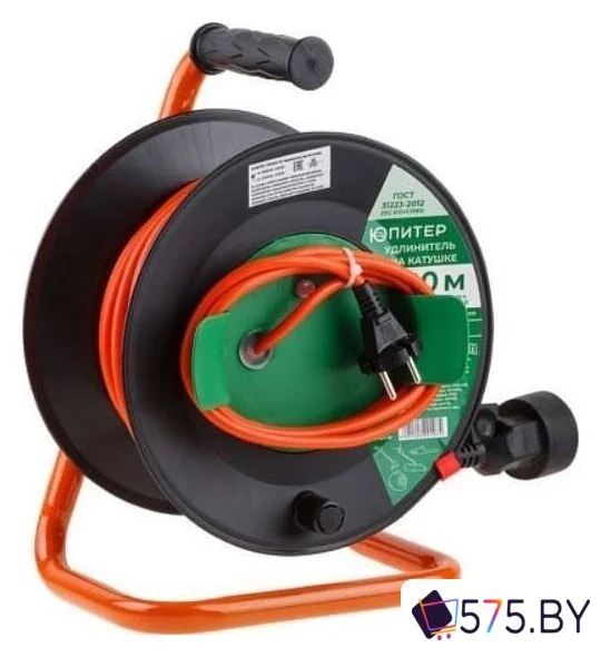 Удлинитель на катушке Юпитер JP8403-12 в магазине 575.by