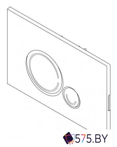 Панель смыва BelBagno Sfera BB014-SR-BIANCO в магазине 575.by
