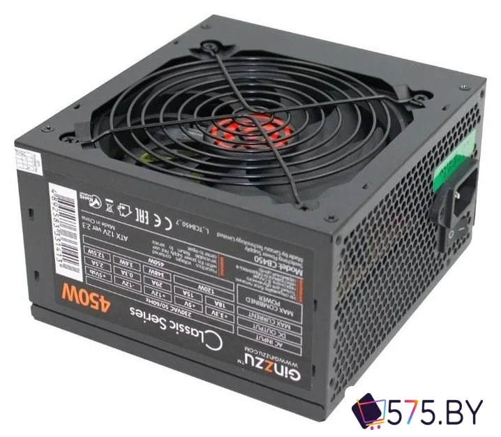 Блок питания Ginzzu SB450 в магазине 575.by