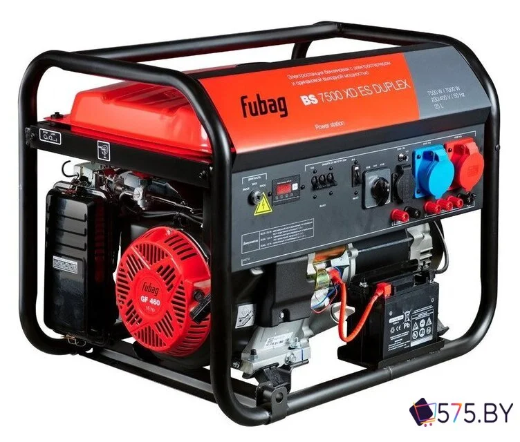 Бензиновый генератор Fubag BS 7500 XD ES DUPLEX в магазине 575.by