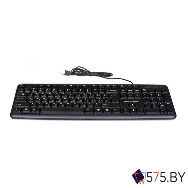 Клавиатура Nakatomi KN-02U Black в магазине 575.by