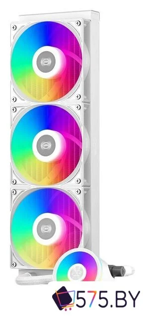 Система жидкостного охлаждения для процессора PCCooler DA360 Pro ARGB (белый) в магазине 575.by