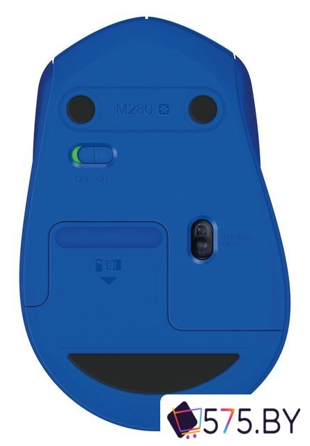 Мышь Logitech Wireless Mouse M280 (синий) [910-004290] в магазине 575.by